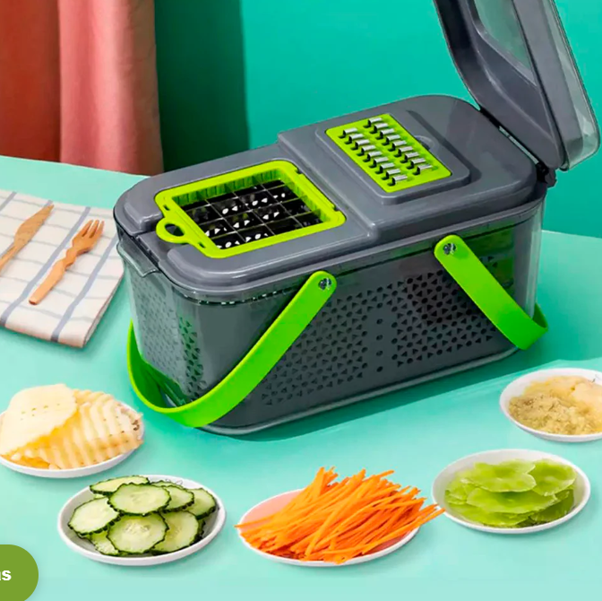 Cortador y rallador de verduras